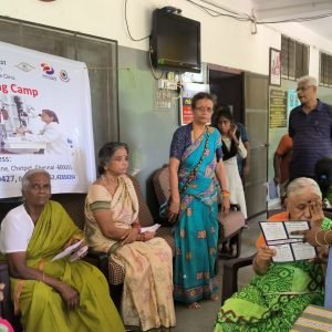 Sponsor food cost for senior citizens – 40 nos. per day