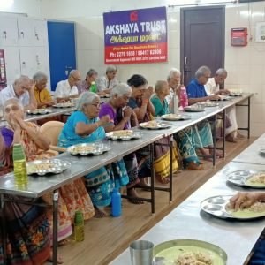 Sponsorship for breakfast Costs of 250+ Senior Citizen